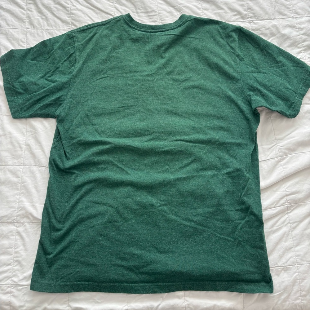 Carhartt Men's Short Sleeve Pocket Tees in Light Blue, Dark Heather, Gray - Picture 9 of 9